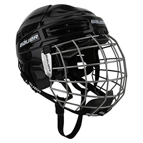 Bauer Helm mit Gitter IMS 5.0, Kopfumfang 54-58, in der Farbe blk von Nike