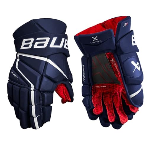 Bauer Vapor 3X Handschuhe Intermediate, Größe:12 Zoll, Farbe:Navy von Bauer