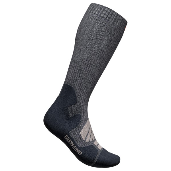 Bauerfeind Sports - Outdoor Merino Compression Socks - Kompressionssocken Gr 38-41 - L: 41-46 cm grau von Bauerfeind Sports