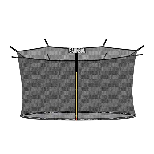 Baunsal® Trampolin Sicherheitsnetz Ø 366 cm (JS-IN) für 8 Netzstange Netzhöhe 180 cm Ersatzteile Trampolin Netz Trampolin Schutznetz Sicherheitsnetz Kinder Trampolin Ersatznetz Trampolin Outdoor von Baunsal