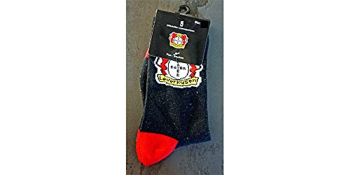Bayer 04 Leverkusen Socken (schwarz/rot, 27-30) von Bayer 04 Leverkusen