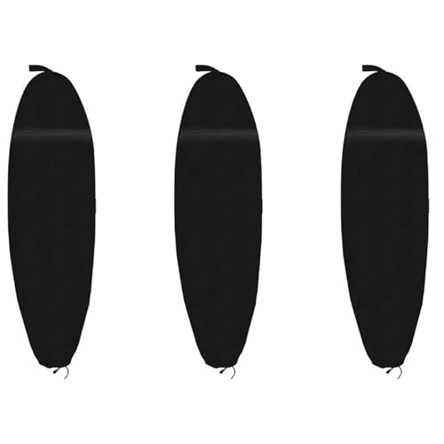 Bcowtte 3 x wasserdichte Schutzhülle für Surfbretter Surfbrettschutz für Surfbretter Zubehör, S von Bcowtte