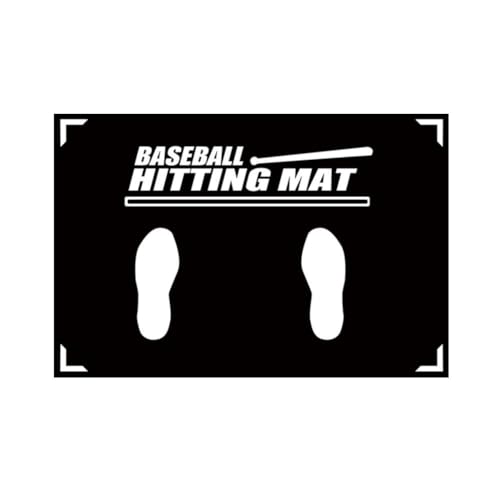Baseball-Schlagmatte, Baseball-Trainingsmatte, Softball-T-Ball, Schlagausrüstung, Übungs-Batting-Ba von Bduttlefish