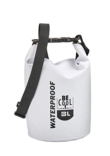 Be Cool Isolierte wasserdichte Kühltasche in Weiß Mini - ideal für Kosmetik oder Medizin, 17 cm Ø x 30cm H, 3 L Volumen von Be Cool