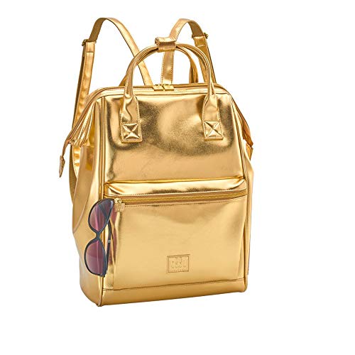 Kühltasche Rucksack in Gold, 27 x 14 x 38 cm von Be Cool