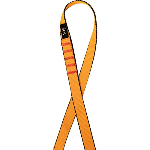 Beal Flachschlaufenband und Kordeln., orange, 120 cm von Beal