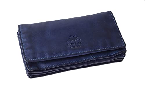 Bear Design Antic Damen Geldbörse blau 15,5x9x4cm Portemonnaie Damenbörse von Bear Design