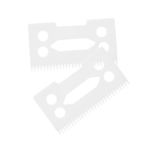 Beatifufu 2 Stück Haarschneidemaschinen Zubehör Trimmerklingen Ersatzklingen Für Haarschneidemaschinen Haarschneidemaschine Ersatzteile Klingen Keramik Haarschneidemaschinen Teile von Beatifufu