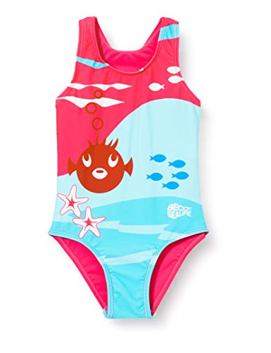 Beco Beermann GmbH & Co. KG Mädchen Sealife Badeanzug, blau/pink, 116 von Beco Baby Carrier