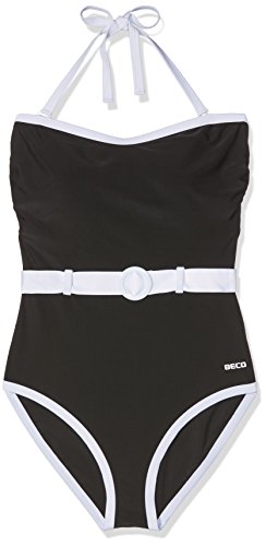 Beco Beco Damen Badeanzug Rock-a-Bella, Schwarz/Weiß, 40 von Beco Baby Carrier