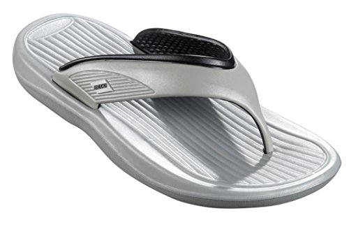 Beco V-Strap-Slipper, Men, Silber/Grau, 44 von Beco Baby Carrier