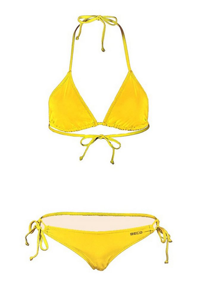 Beco Beermann Triangel-Bikini-Top BECO-Basic Side Tie Triangle Bikini (2-St), in modischen Farben von Beco Beermann