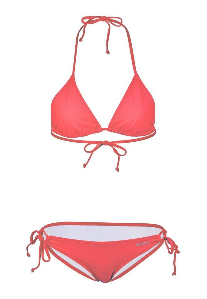 Beco Beermann Triangel-Bikini-Top BECO-Basic Side Tie Triangle Bikini (2-St), in modischen Farben von Beco Beermann