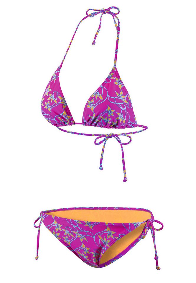 Beco Beermann Triangel-Bikini-Top Catching Dreams, in leuchtenden Farben von Beco Beermann