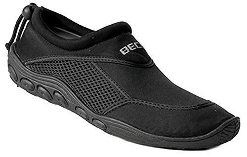 BECO Badeschuhe / Surfschuhe für Damen und Herren schwarz 37 von Beco