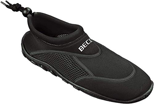 BECO Badeschuhe / Surfschuhe für Damen und Herren schwarz 47 von Beco