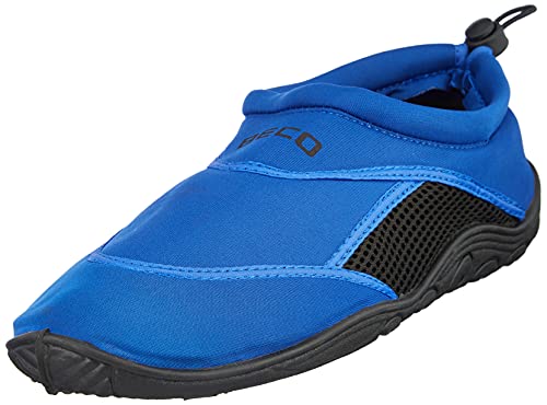 BECO Badeschuhe / Surfschuhe für Damen und Herren Schwarz 36, blau/schwarz von Beco