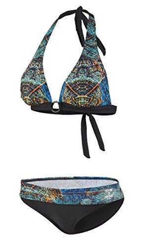 BECO Beermann Damen BECO Bikini, C-Cup Power of Nature Bikinioberteil, Petrol/Schwarz, 42 von Beco Baby Carrier