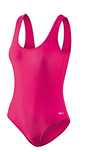 Beco Damen Basic Schwimmanzug, Pink, Gr. 2XL von Beco