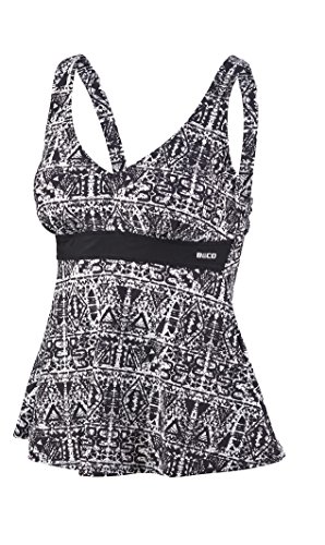 Beco Beco Tankini-Oberteil-36191 Tankini-Oberteil Weiß/Schwarz 38 von Beco Baby Carrier