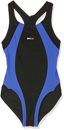 Beco Kinder Badeanzug-Basics, Blau, 164 von Beco