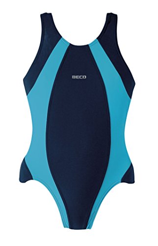 Beco Beco Kinder Badeanzug-Basics, Marine/Türkis, 128 von Beco Baby Carrier