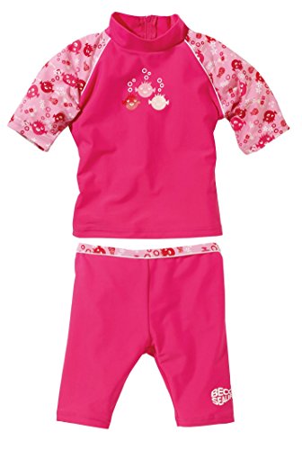 Beco Beco Mädchen Schutzanzug UV Sealife Badeanzug, pink, 104 von Beco Baby Carrier
