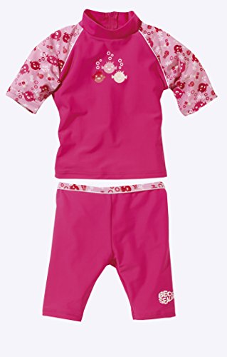 Beco Beco Mädchen Schutzanzug UV Sealife Badeanzug, pink, 92 von Beco Baby Carrier
