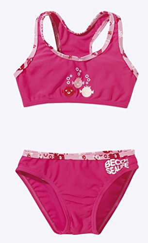 Beco Beco Mädchen UV-Bikini Sealife, pink, 98 von Beco Baby Carrier