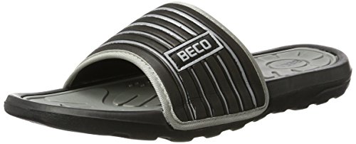 BECO Beermann GmbH & Co. KG Herren Softbandage Pantoletten, Silber/Grau, 49 EU von Beco