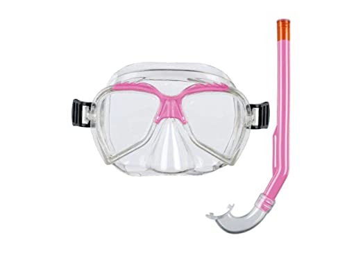 Beco Unisex Jugend Masken/Schnorchel-99004 Tauchset, pink, One Size von Beco Baby Carrier