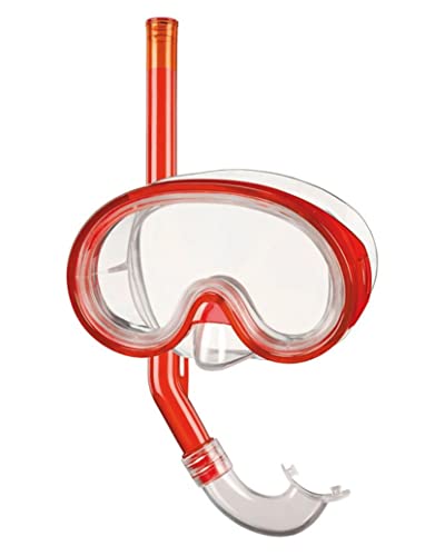Beco Unisex Jugend Masken/Schnorchel-99005 Tauchset, rot, One Size von Beco Baby Carrier