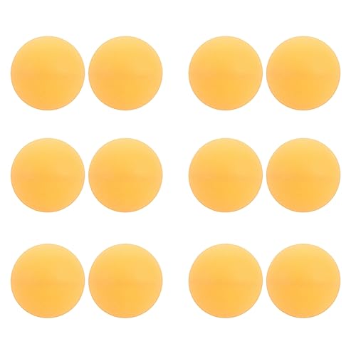 500 Stück 40 mm Tischtennis-Trainingsbälle, Tischtennisbälle, Gelb/Weiß, zufällige Farbauswahl von Beelooom