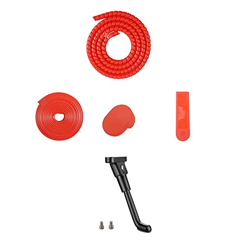 Beelooom Roller-Parkständer, Ständer, Fußstütze für M365, Schwarz und Kontrollschutz, Hakenschnurrohr von Beelooom