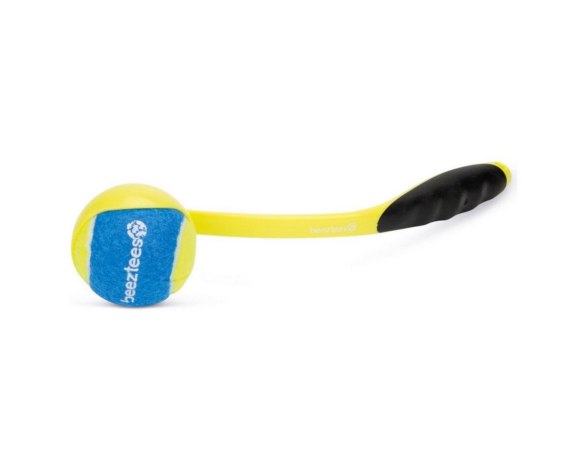 Beeztees Outdoor-Spielzeug Fetch Tennis Ball Launcher gelb von Beeztees