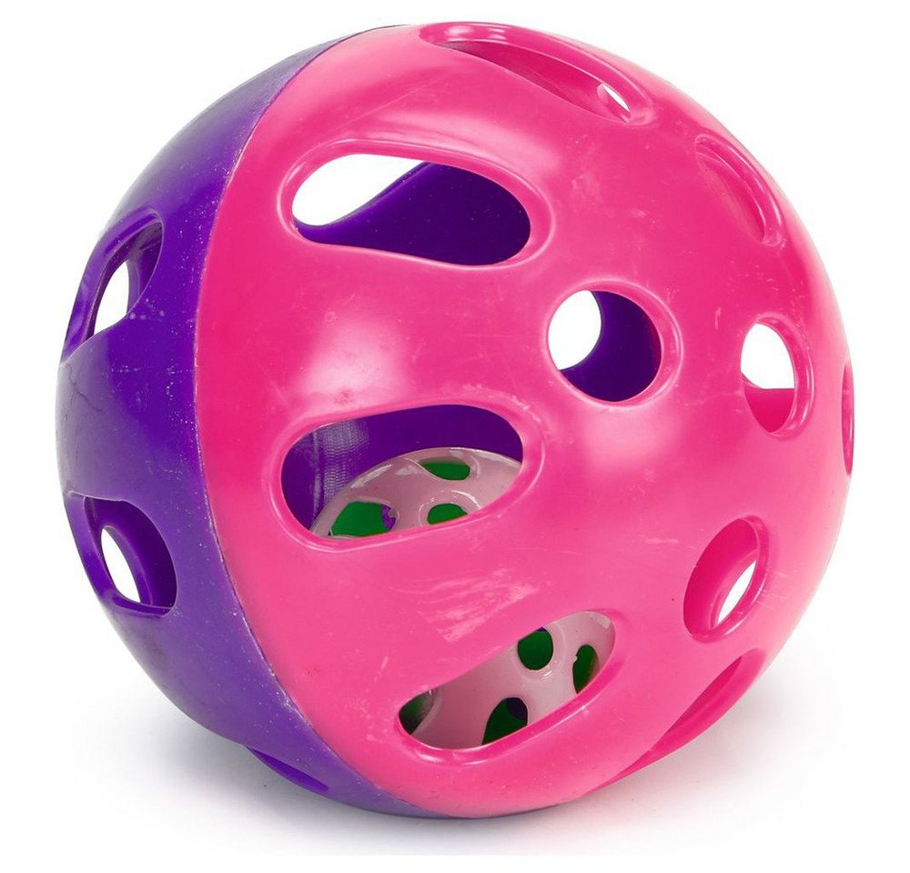 Beeztees Tier-Intelligenzspielzeug Nager Jingle Ball Kunststoff von Beeztees