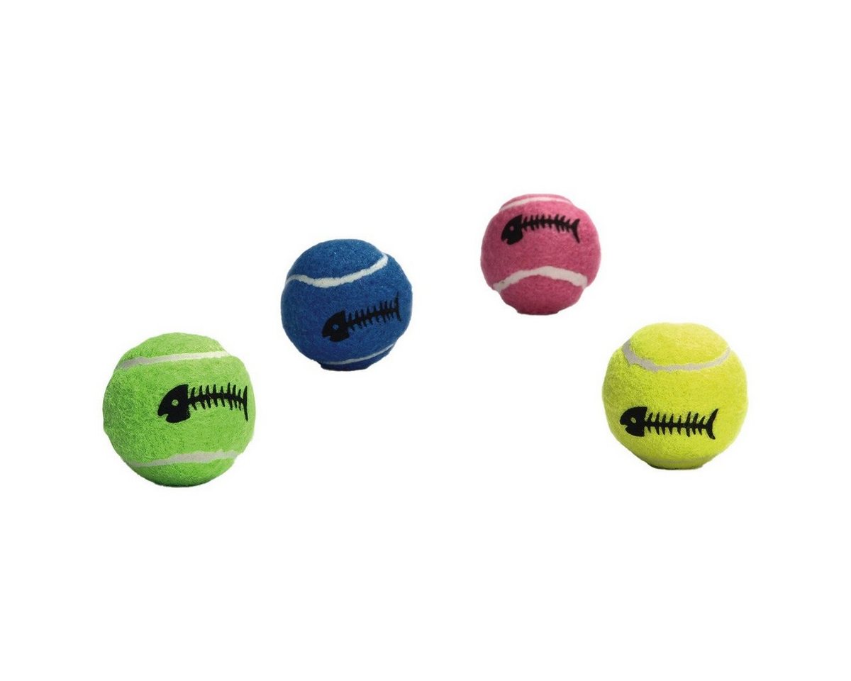 Beeztees Tierball Katzenspielzeug Tennisball mit Glocke von Beeztees