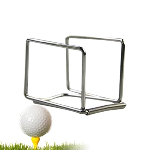 Befeixue Golfball-Retriever,Golfballhalter | Parkballhalter aus Edelstahl - Wiederverwendbarer Golfballhalter, verschleißfeste Aufnahmewerkzeuge für Golfpark, Driving Range von Befeixue