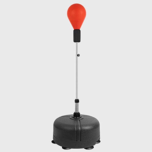 Boxsäcke Speed-Boxsäcke Höhenverstellbarer Stand-Alone-Punchball (rot) von Begonial
