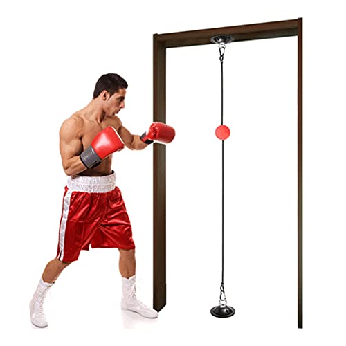Doorway Speed Boxing Ball Höhenverstellbarer Mini-Boxreflexsack mit starkem Sucker Solid Relief Stress Ball von Begonial