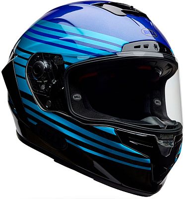 Bell Race Star DLX Flex Dash, Integralhelm - Blau/Hellblau/Schwarz - L von Bell