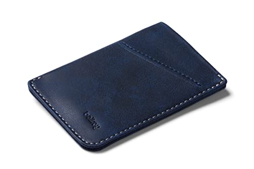 Bellroy Card Sleeve, schlanke Lederbörse (max. 8 Karten Plus Scheine) - Ocean von Bellroy