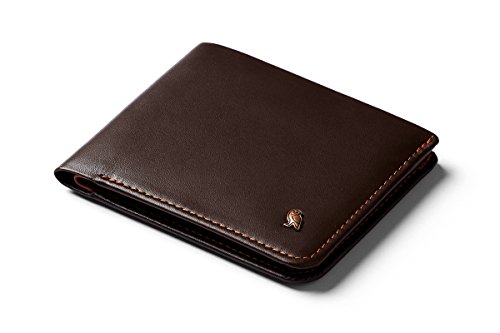 Bellroy Hide & Seek Wallet, Schlanke Faltbare Leder Brieftasche mit RFID-Schutz und Geheimfach (Max. 12 Karten, Bargeld, Münzfach) - Java von Bellroy