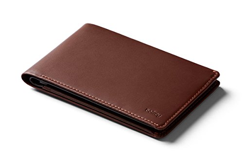 Bellroy Leather Travel Wallet (Reisepasshülle, RFID-Schutz, Reisedokumente Organizer, Reisestift) - Cocoa von Bellroy