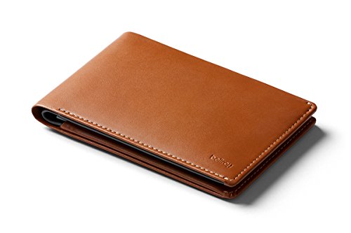 Bellroy Leather Travel Wallet (Reisepasshülle, RFID-Schutz, Reisedokumente Organizer, Reisestift) - Caramel von Bellroy