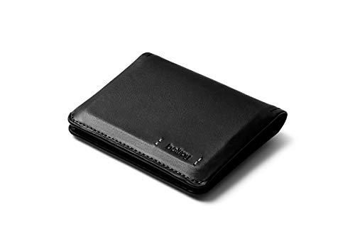 Bellroy Slim Sleeve – Premium Edition - Black (Schlanke Leder Brieftasche) von Bellroy
