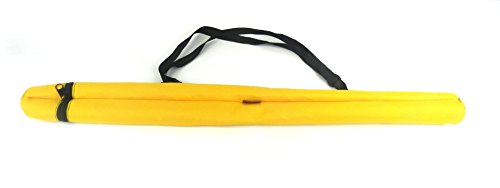 Majorette Twirling Baton Tasche mit Schultergurt, gelb, 75cm von Belti