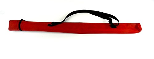Majorette Twirling Baton Tasche mit Schultergurt, rot, 75cm von Belti
