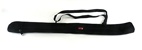 Majorette Twirling Baton Tasche mit Schultergurt, schwarz, 75cm von Belti