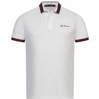 BEN SHERMAN House Collar Herren Polo-Shirt 0078169NR-WHITE von Ben Sherman